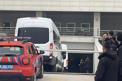 Tanju Özcan ve 12 kişi adliyede