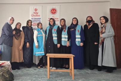 TDV Erzurum Kadın Kolları Ramazan’da aralıksız çalıştı