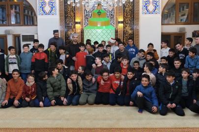 Teravih etkinlikleriyle öğrencilere manevi eğitim