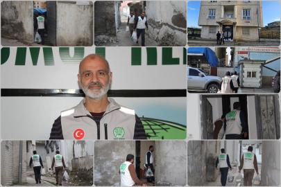 Umut Kervanı Cizre'de Ramazan ayı boyunca yüzlerce aileye umut oldu