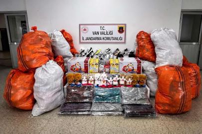 Van’da 9 milyon 903 bin TL değerinde kaçak malzemeler ele geçirildi