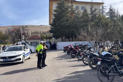 Yalvaç'ta trafik denetimi