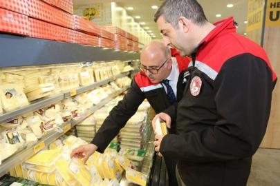 81 ilde eş zamanlı denetim: Bursa'da süt ürünleri mercek altında