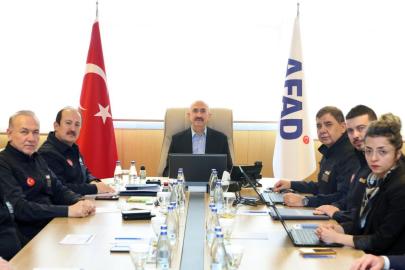 Afet yönetimi kapsamında yürütülen çalışmalar değerlendirildi