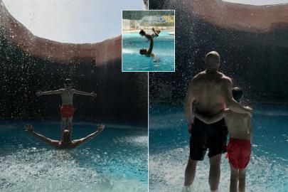 Aksiyon yıldızı bu kez baba haliyle! Jason Statham’dan dikkat çeken kareler