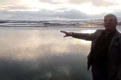 Aras Nehri baharla birlikte coştu