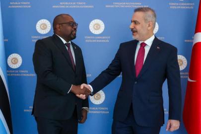 Bakan Fidan, Botsvana Uluslararası İlişkiler Bakanı Butale ile görüştü