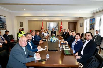 Bodrum'un trafik yoğunluğu masaya yatırıldı