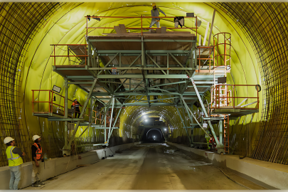 Buca Onat Tüneli’nde sona yaklaşıldı