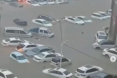 Çin'de şiddetli yağışlar sele yol açtı