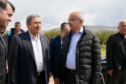 Darende’de dolu afeti sonrası mahallelere ziyaret