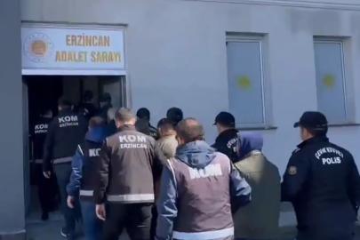 Erzincan’da suç örgütlerine operasyon: 12 şüpheli yakalandı