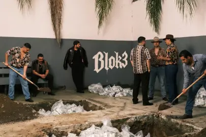 Futbolun efsaneleri Blok3'ün dev konser tanıtımında buluştu