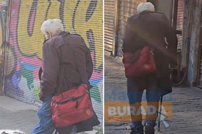 Hayat çok acımasız: Bastonla yürürken görüntülenen usta oyuncunun hali yürek burktu