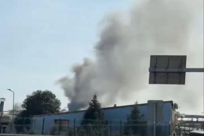 İstanbul Ümraniye’de iş yeri yangını