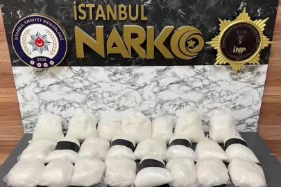 İstanbul'da uyuşturucu operasyonu: 28 kilo metamfetamin ele geçirildi