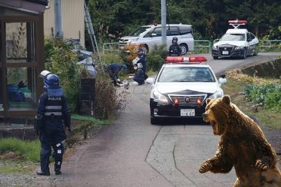 Japonya’da ayının polise saldırmasıyla, kayıp kadının cesedi bulundu