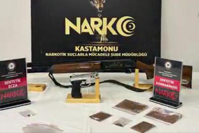 Kastamonu’da narkotik operasyonu: 5 şüpheli yakalandı