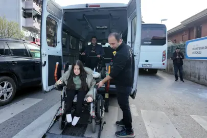 Kocaeli'de 'Engelsiz Taksi' hayallere köprü oldu