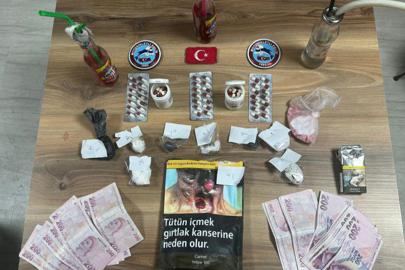 Kocaeli'de şüpheli şahısta uyuşturucu ve sahte para ele geçirildi
