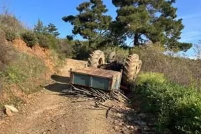 Manisa’da traktör devrildi: Aynı aileden 3 kişi hayatını kaybetti