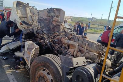 Mardin’de kamyon kaza yaptı: Sürücü hayatını kaybetti