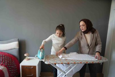 Muş’ta özel öğrencilere ev ortamında yaşam becerisi eğitimi