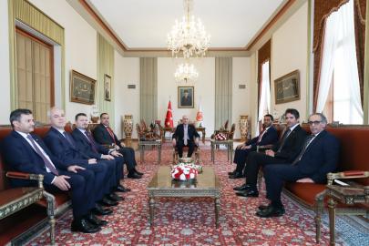 TBMM Başkanı Kurtulmuş, Körfez İşbirliği Konseyi ve Ürdün Büyükelçilerini kabul etti