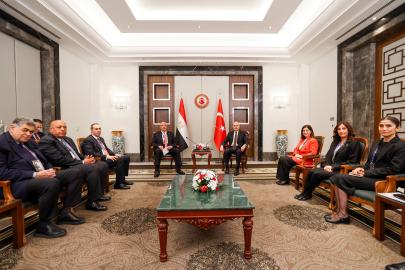 TBMM Başkanı Kurtulmuş, Mısır Temsilciler Meclisi Başkanı Badawy ile görüştü