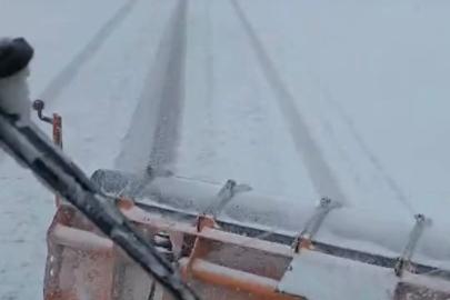 Tunceli’nin ilçelerinde kar etkili oldu