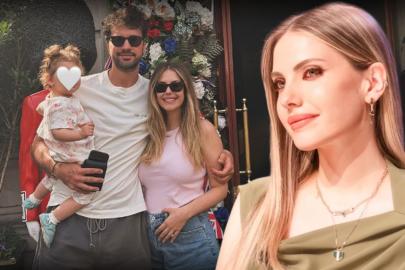 Ünlü oyuncu Eda Ece kızının yüzünü ilk kez gösterdi