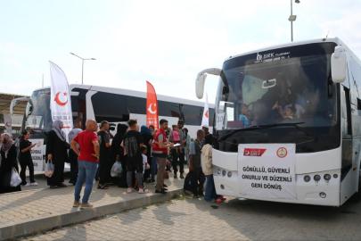 2016'dan bu yana 1 milyon 407 bin Suriyeli gönüllü geri dönüş yaptı