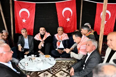Antalya Muratpaşa'da Yörükler 'keşkek'te buluştu