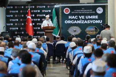 Arpaguş: Allah'ın misafirlerine hizmet etmeyi en büyük şeref biliyoruz