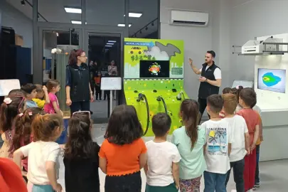 Balıkesir’de çocuklar bilim ve çevreyle buluştu