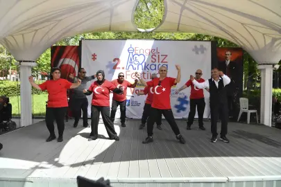 Başkent’te engel yok, şenlik var