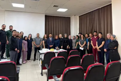 Batman Kozluk'ta hemşireler unutulmadı