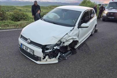 Bingöl’de iki araç çarpıştı: 9 yaralı