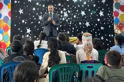 Bismil’de öğrencilere 'Başarıda Arkadaş Seçimi' konferansı