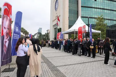Bursa Büyükşehir ailesi bayramlaştı