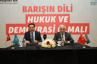 Bursa Nilüfer’de demokrasi ve barış buluşması