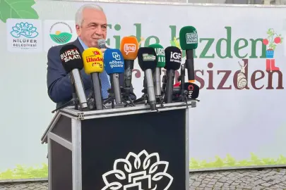 Bursa Nilüfer’de 'fide bizden, ürün sizden' ilgisi