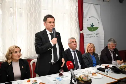 Bursa Osmangazi’de Başkan Aydın vatandaşın nabzını tuttu