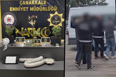 Çanakkale'de uyuşturucu operasyonu: 5 kişi tutuklandı