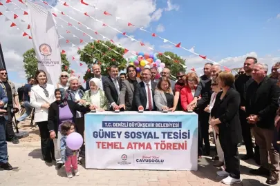 Denizli Güney’de yeni yaşam merkezinin temeli atıldı
