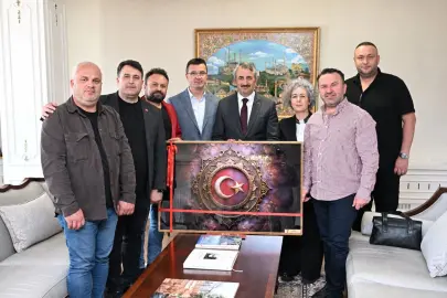 Edirne Gazeteciler Derneği’nden Vali Sezer’e ziyaret