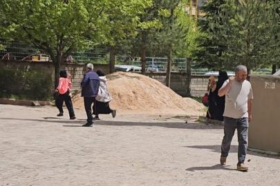 Elazığ’da dilenciler kaçtı, zabıta yakaladı: "Hepsi kaçtı gitti, beni bırakma aman ha"