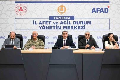 Erzurum’da sığınaklar masaya yatırıldı