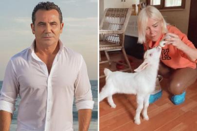 Ferhat Göçer'den sevgilisi Ömür Gedik'in "keçi" paylaşımına dikkat çeken yorum