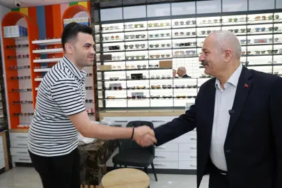 Kocaeli'de Gebze Belediye Başkanı esnafla buluştu